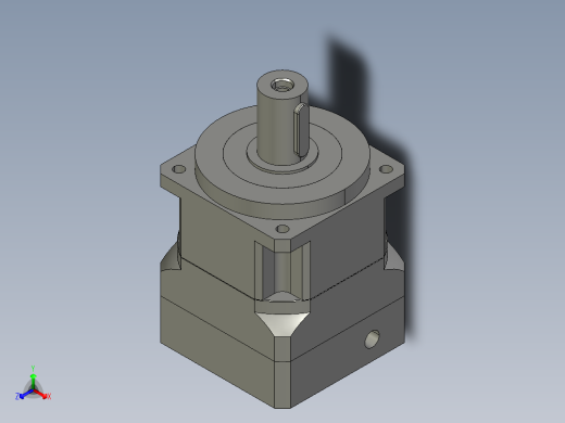 斜齿PGH115-L1 19-85-132-M8.STEP正等轴测缩略图