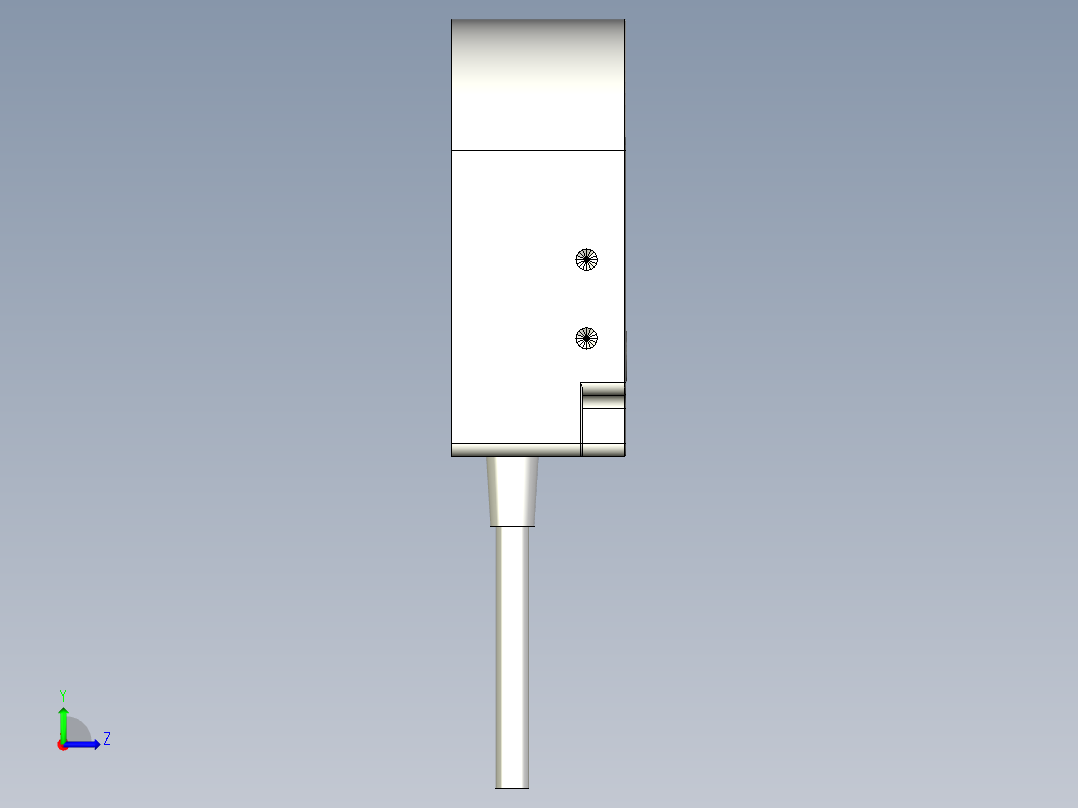 接近传感器PS08_CA左视图