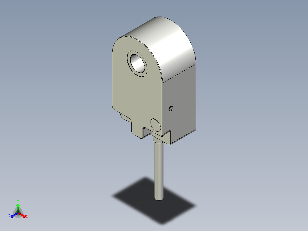 接近传感器PS08_CA正等轴测图