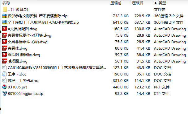 CA6140车床拨叉831005的加工工艺装备及铣宽8槽夹具设计含非标6张CAD图-版本3