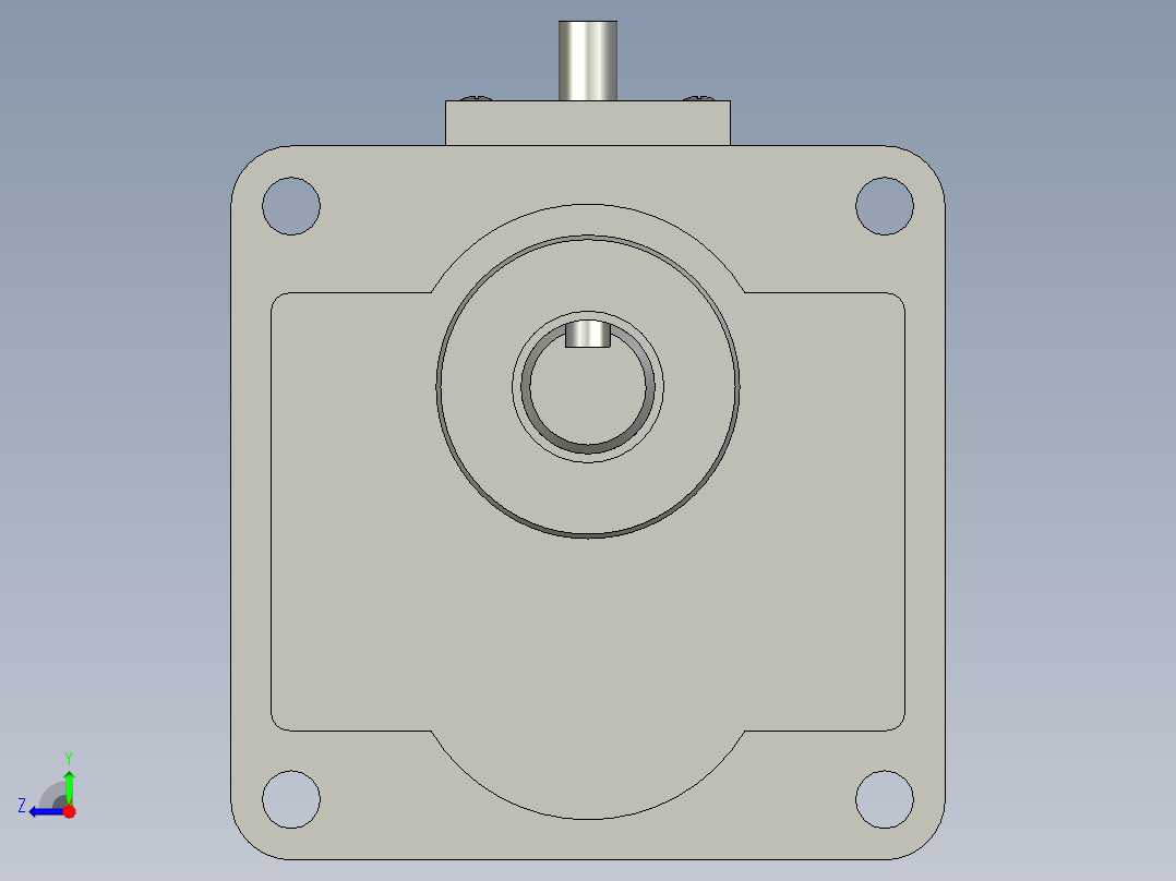MBME3AZAB+MB8G5BV无刷电机右视图