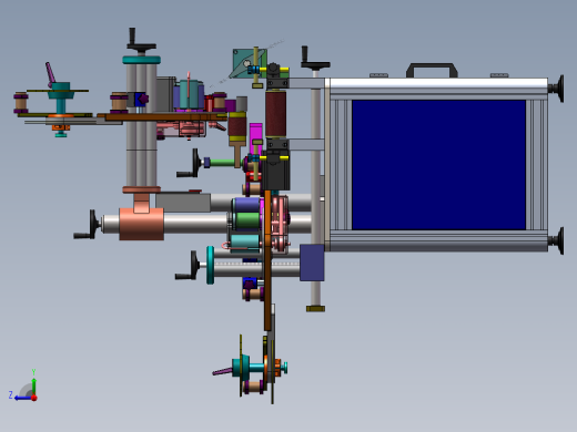 纸盒90度平面贴标右视缩略图