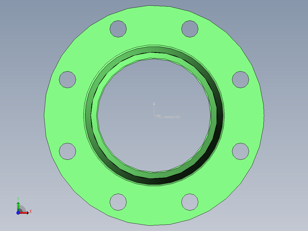 法兰 (11)前视图