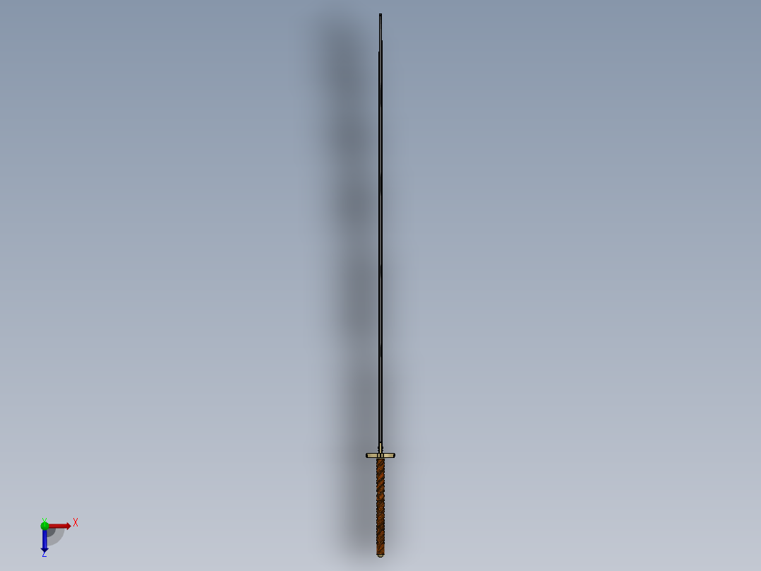 剑、宝剑(127)俯视图