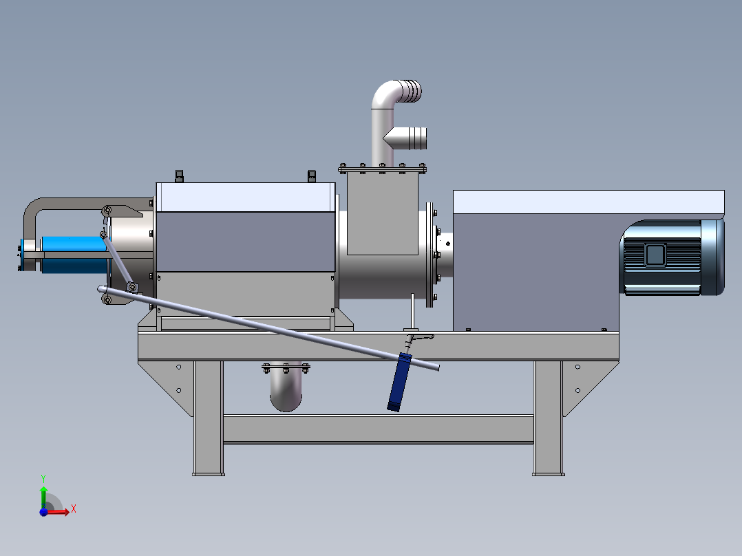 280固液分离机II前视图