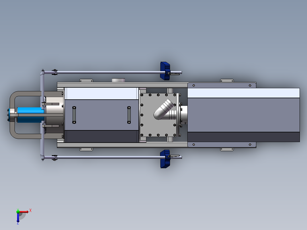 280固液分离机II俯视图