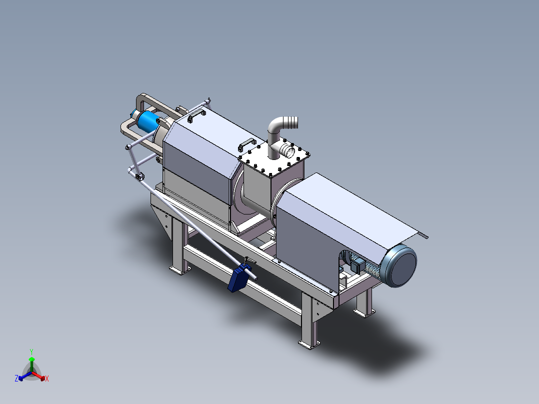 280固液分离机II正等轴测图