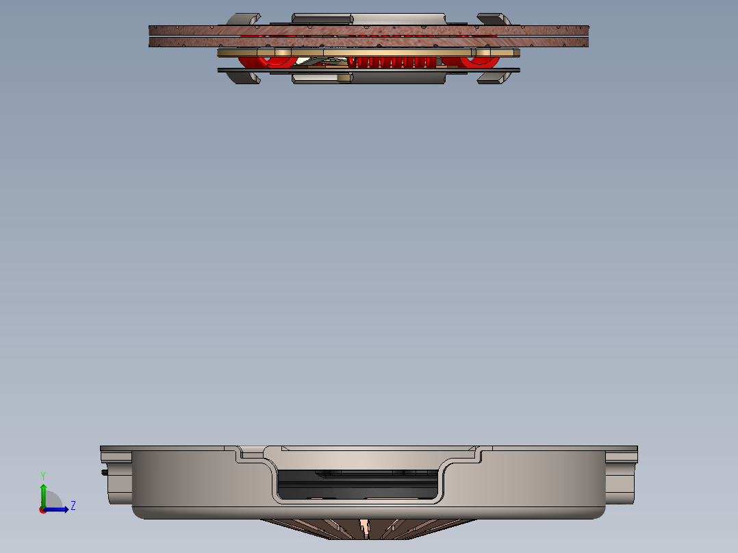 离合器(16)左视图