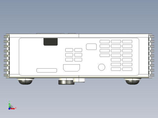 投影仪前视缩略图