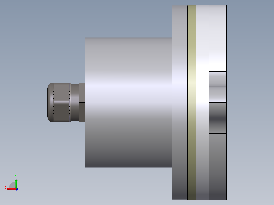 遥控潜水器后视图