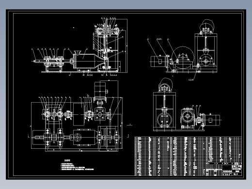 螺旋管状面筋机总体及坯片导出装置设计(论文+DWG图纸)