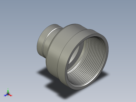 螺纹管管箍-异径有边 DN50-DN25