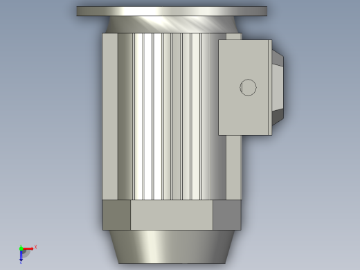 cx100电机15KW俯视缩略图