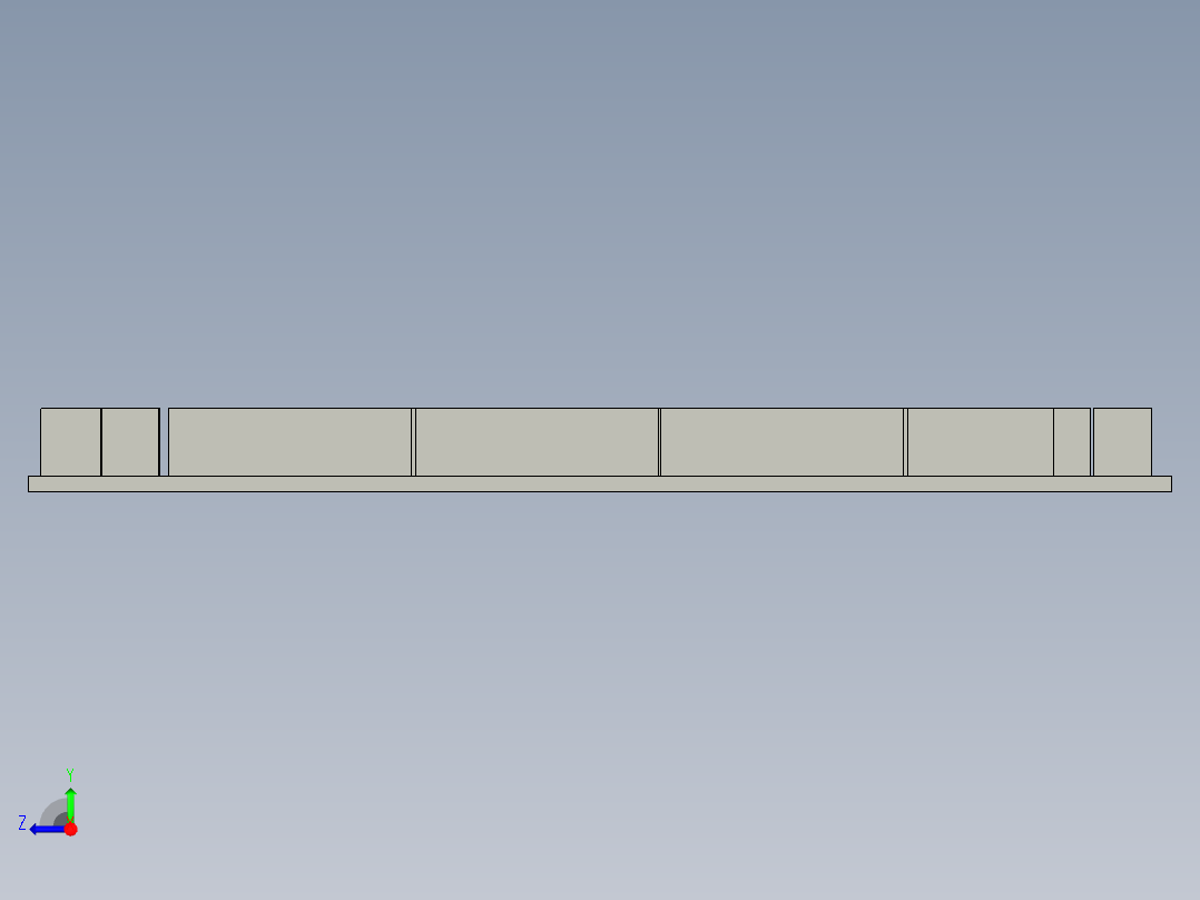电控柜-74000003929075A线路板组件右视图