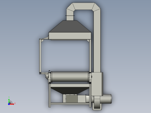流水线上的除水装置前视缩略图