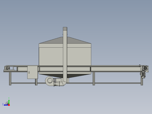 流水线上的除水装置右视缩略图
