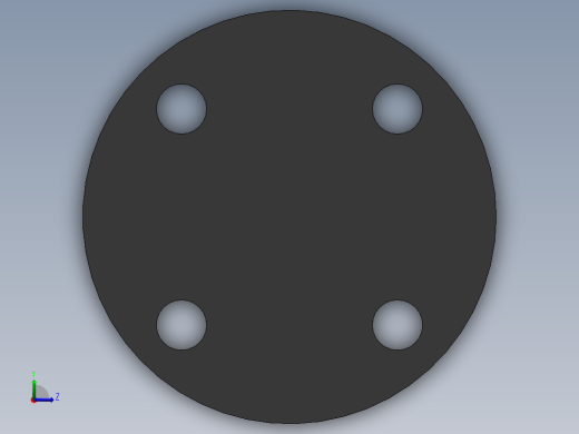 FLANGE-BLIND_DN20_PN10_U-PVC左视缩略图