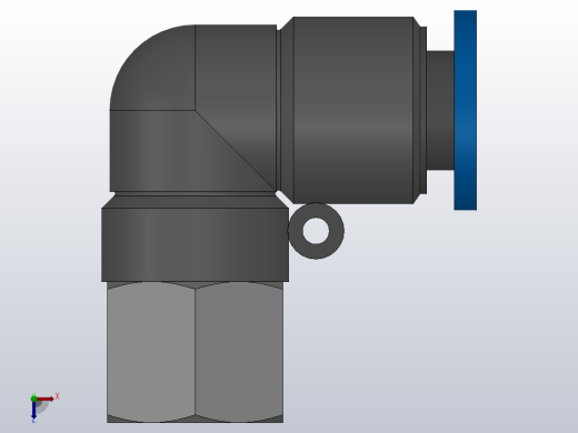 IPLF 内螺纹弯头_IPLF08-01俯视缩略图