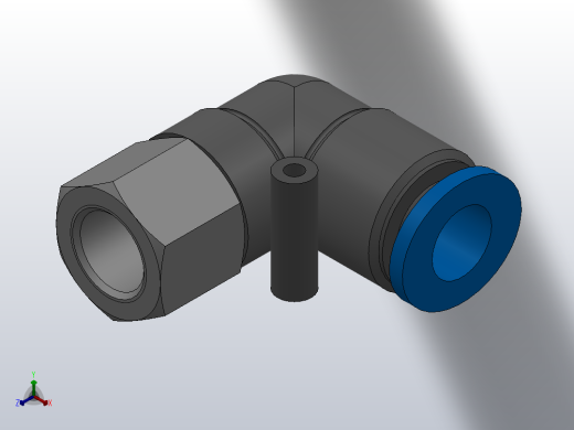 IPLF 内螺纹弯头_IPLF08-01正等轴测缩略图