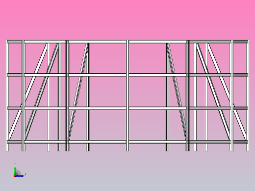 结构系统构件左视缩略图