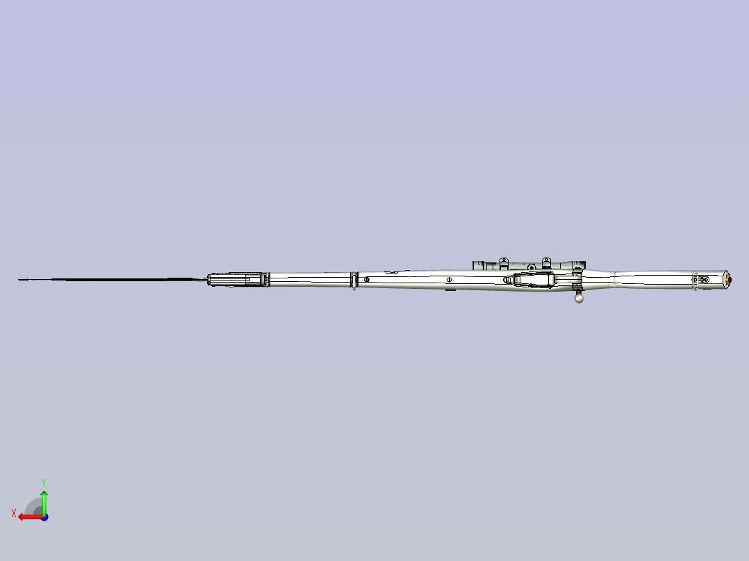 LeeEnfield SMLE后视图