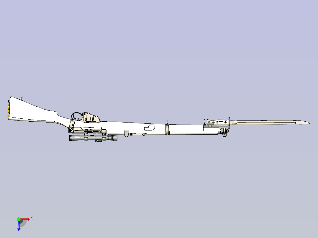 LeeEnfield SMLE俯视图