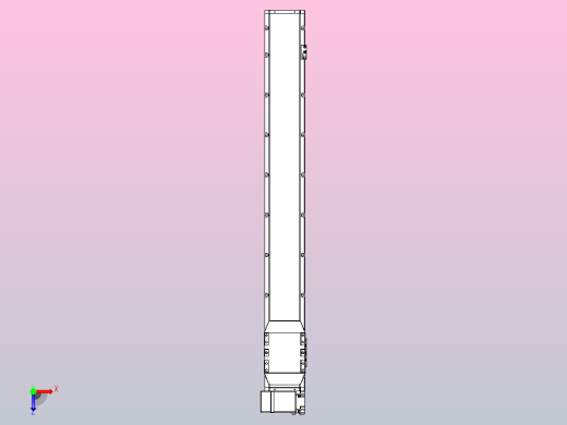 机器人皮带驱动直线轴TPA-GCB-150-P80-L1100-LP-M75-N3俯视缩略图