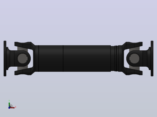 SW-I120-A-500SWC-1型--轻型十字轴式万向联轴器前视缩略图