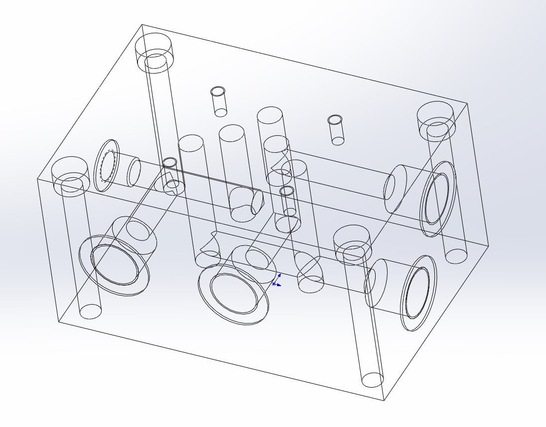 电磁换向阀液压试验台设计（SW+CAD+说明书）