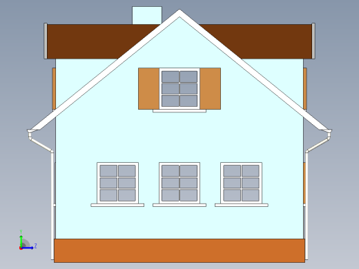 住宅3左视缩略图