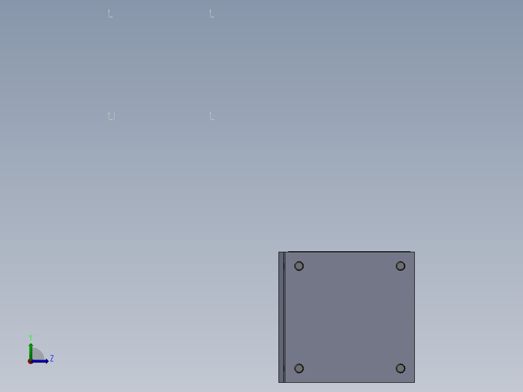 真空助力器(sw+cad+说明书)左视图