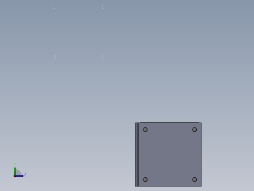 真空助力器(sw+cad+说明书)左视缩略图