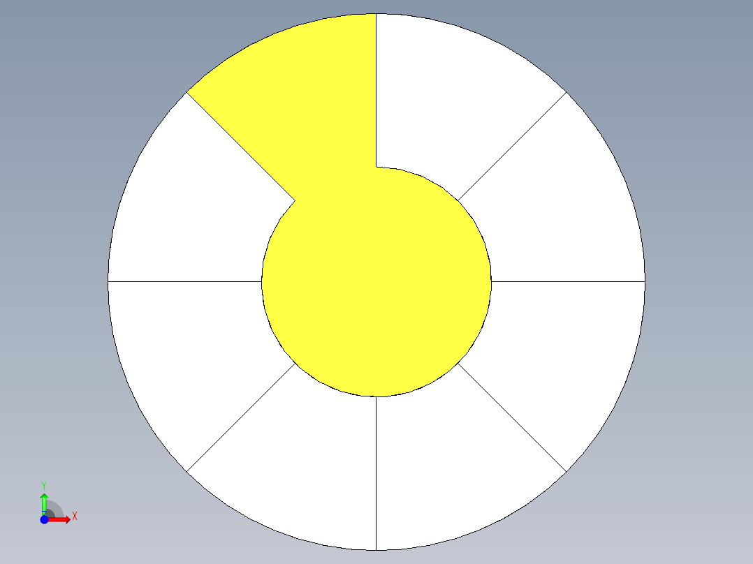 nventor梯子模型前视图