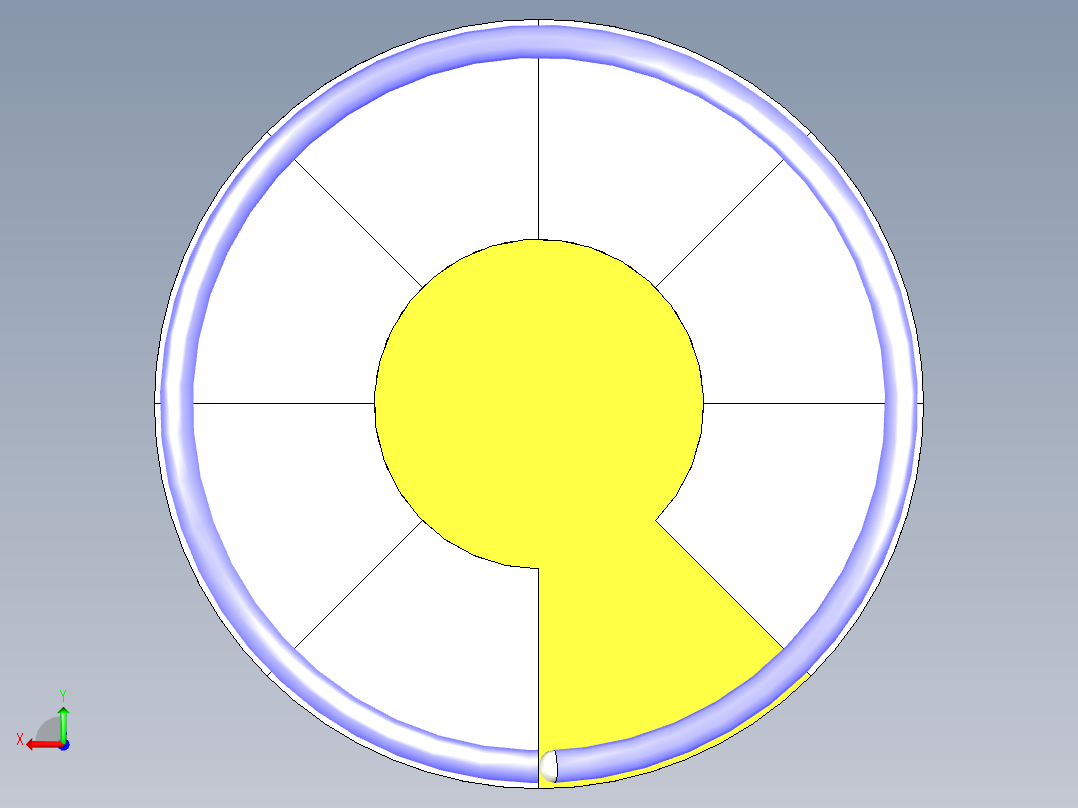 nventor梯子模型后视图