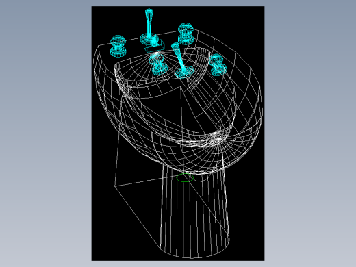 室内家具及植物三维模型九-CE043
