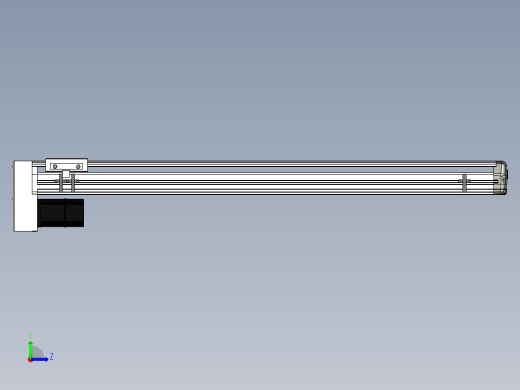Toyo东佑达直线模组-ETH13-850-BM-200W左视缩略图