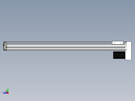 Toyo东佑达直线模组-ETH13-850-BM-200W右视缩略图
