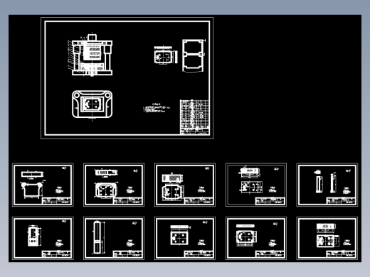 弯曲冲孔复合模具设计
