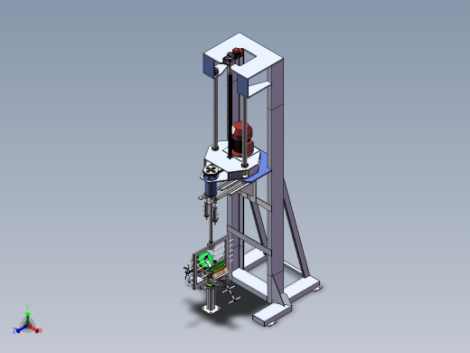 农药悬浮剂的精确复配装置主视缩略图