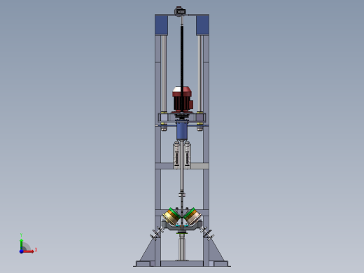 农药悬浮剂的精确复配装置前视缩略图