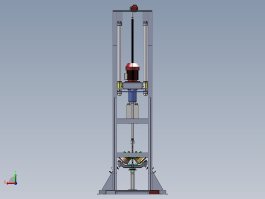 农药悬浮剂的精确复配装置后视缩略图