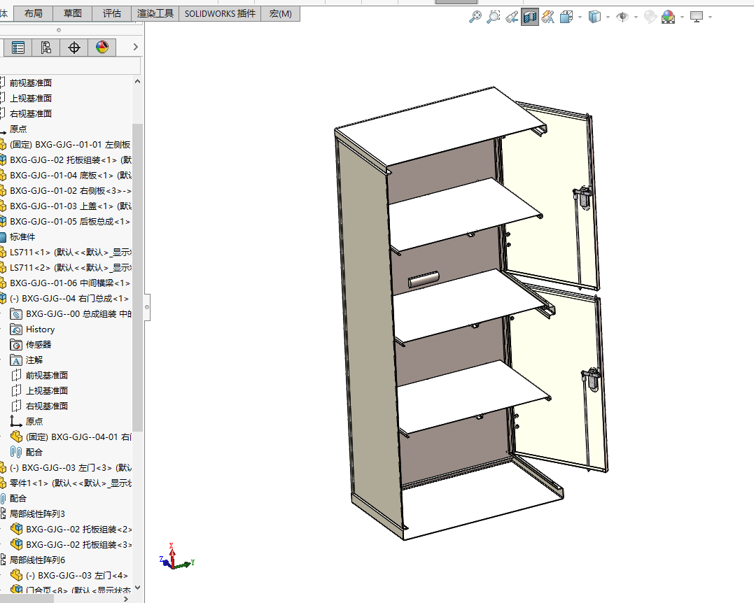 不锈钢钣金工具柜-储物柜