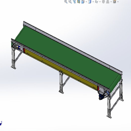 3900皮带传送带输送机3D图纸缩略图