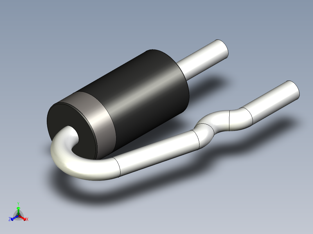 DO-204AL-VA-BK正等轴测图