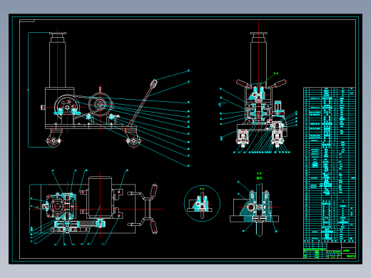 手推式电动举升机设计【含CAD图和文档】