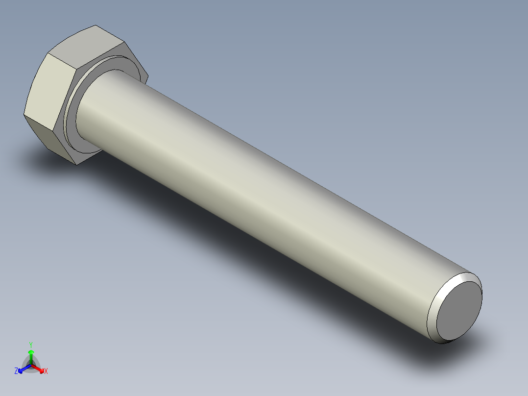 螺钉-DIN_931-M14x2x90_21.stp主视图