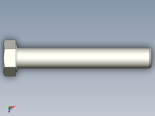 螺钉-DIN_931-M14x2x90_21.stp俯视缩略图