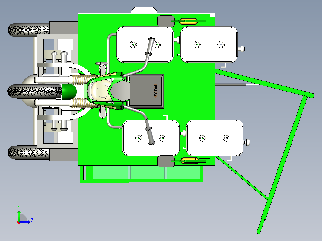 商务三轮车--x_t左视图