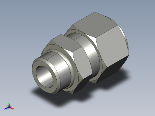 卡套式工业通用硬管接头16-12_f5bu-s