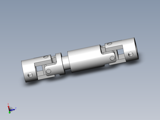 花键传动轴 D8-静应力分析